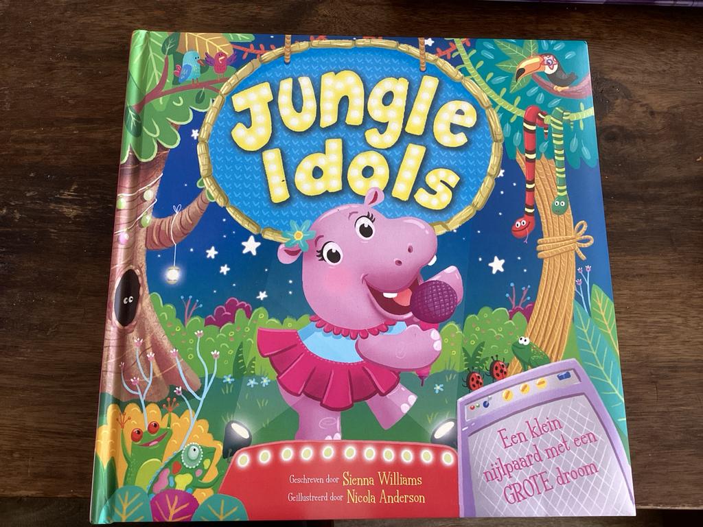 Jungle Idols kinderboek, Boeken, Kinderboeken | Jeugd | onder 10 jaar, Ophalen of Verzenden, Zo goed als nieuw, Fictie algemeen