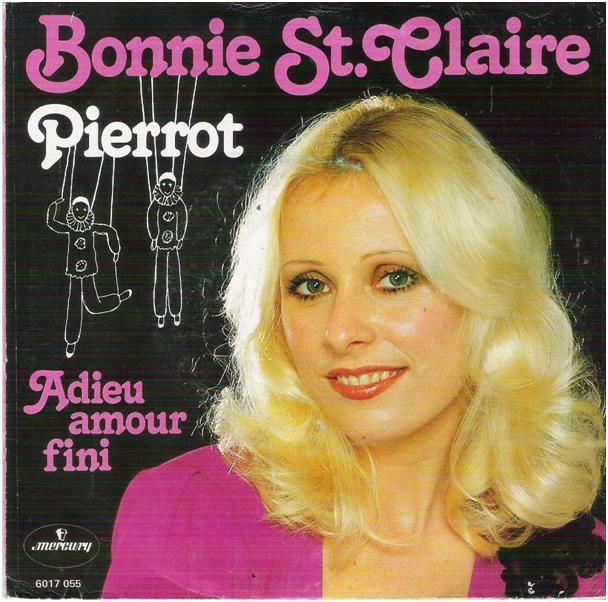 BONNIE ST. CLAIRE: "Pierrot"/BONNIE ST. CLAIRE-SETJE!, Ophalen of Verzenden, Zo goed als nieuw, Overige formaten, Levenslied of Smartlap