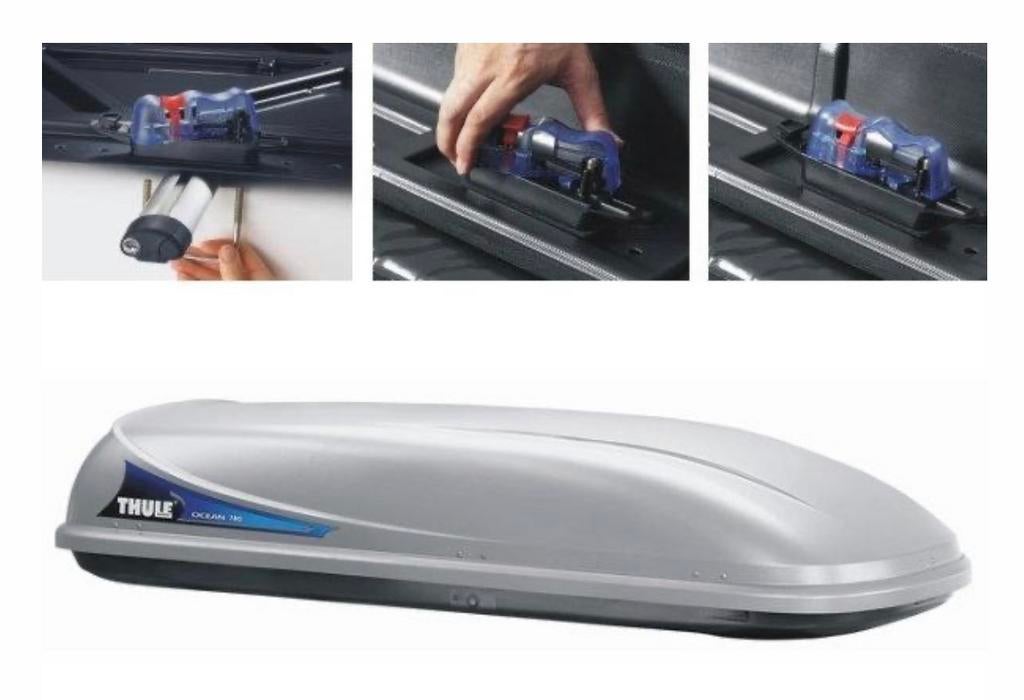 Thule Ocean 780 Dakkoffer - Ruime en veilige opslag, Ophalen, Zo goed als nieuw