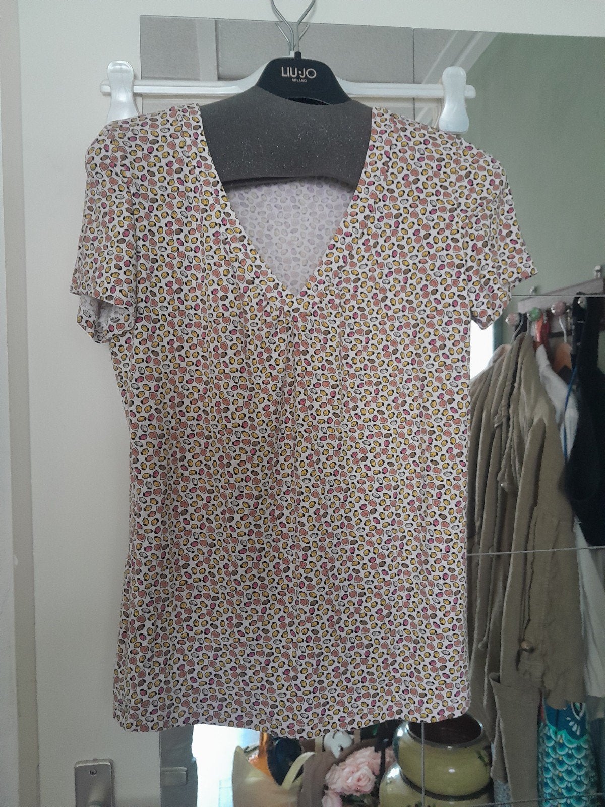 Taifun shirt maat 38 met vrolijke print, Taifun, Ophalen of Verzenden
