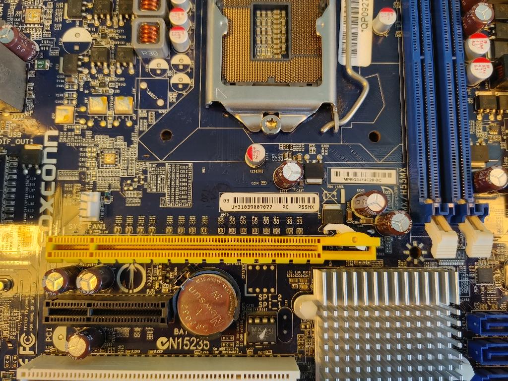 Foxconn P55MX Socket 1156 mATX Moederbord, Computers en Software, Moederborden, LGA 1156, Foxconn, Refurbished, DDR3