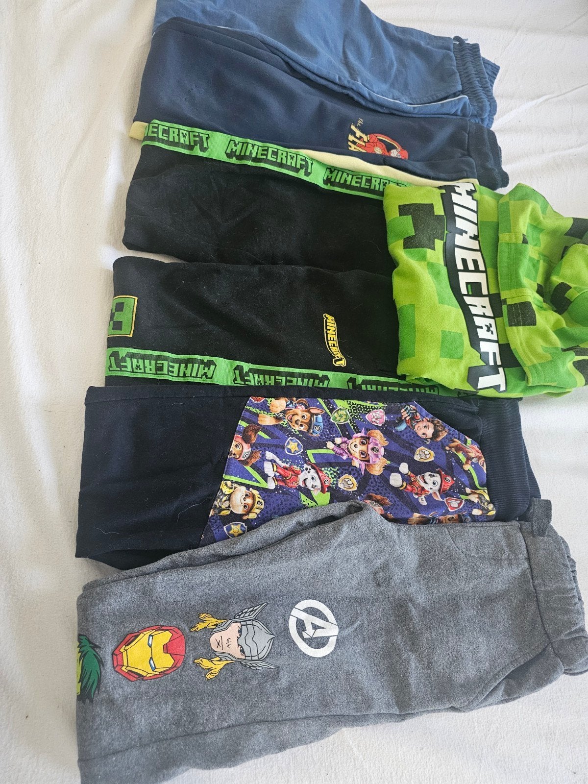 Jongens joggingbroeken - Minecraft, Paw Patr, Ophalen of Verzenden, Gebruikt, Jongen, Broek