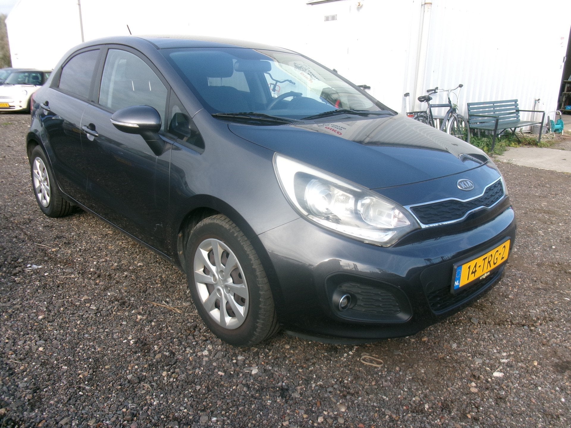 Kia Rio 1.2 CVVT Plus Pack (bj 2012), Auto's, Euro 5, 4 cilinders, Verwarmde buitenspiegels, Origineel Nederlands