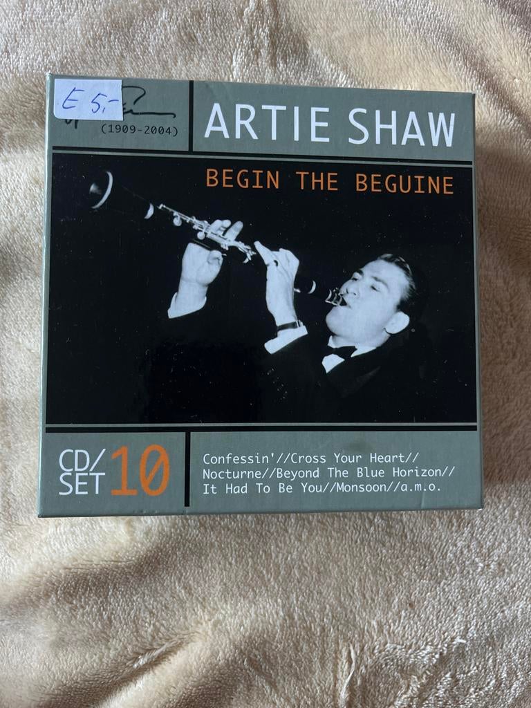 Artie Shaw - Begin The Beguine CD/Set 10 (Jazz/Blues), Verzenden, Boxset, Zo goed als nieuw, 1940 tot 1960