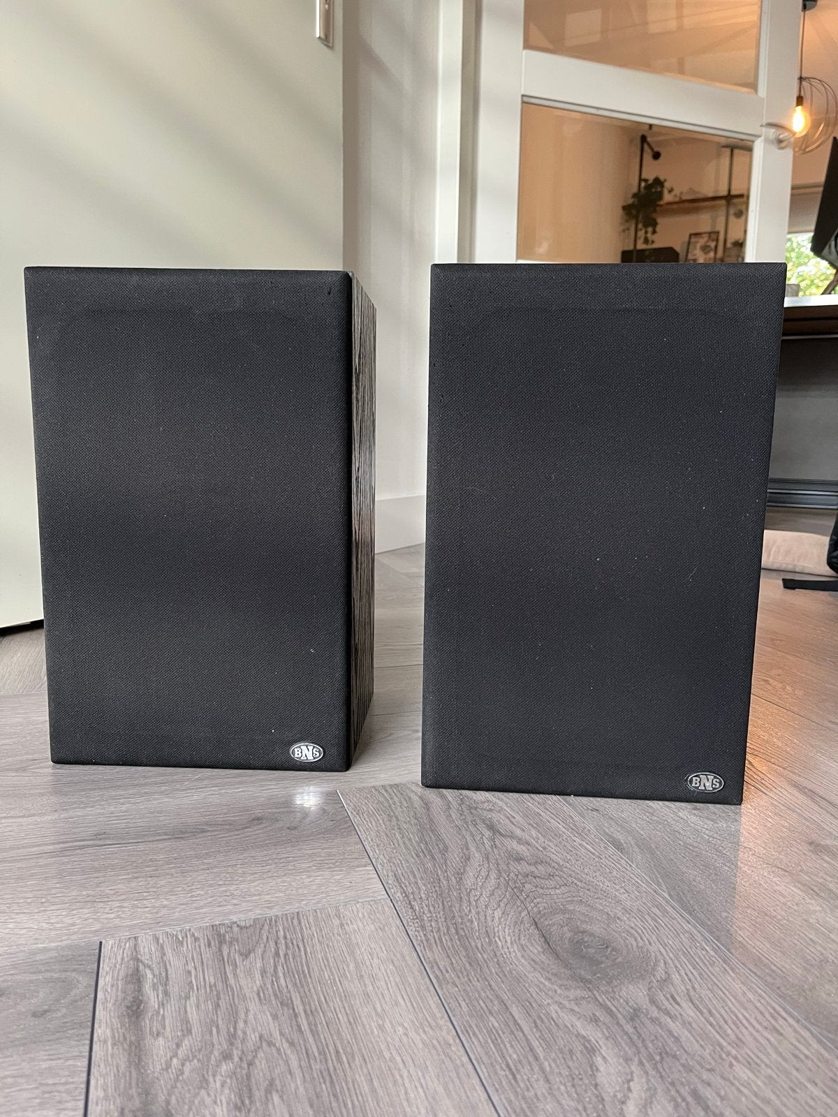 BNS E12S Luidsprekers, Audio, Tv en Foto, Gebruikt, Minder dan 60 watt, Boekenplank luidspreker, Ophalen