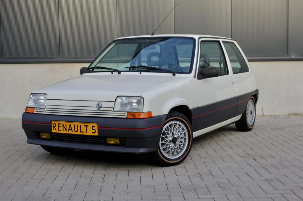 Renault 5 | NIEUWSTAAT | ORGINEEL NL | UNIEKE INVESTERING |, Auto's, Renault, Voorwielaandrijving, Stof, Gebruikt, Wit