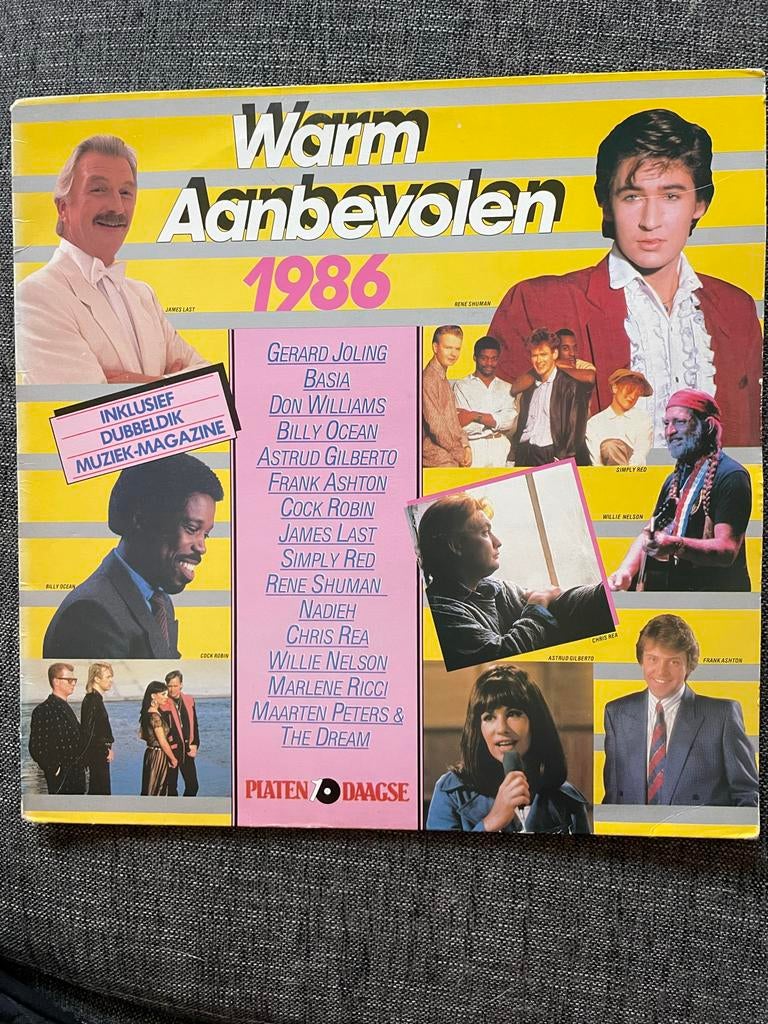 Warm Aanbevolen 1986 - Diverse Artiesten LP, Gebruikt, 1980 - 1989, Ophalen of Verzenden, Complilatie