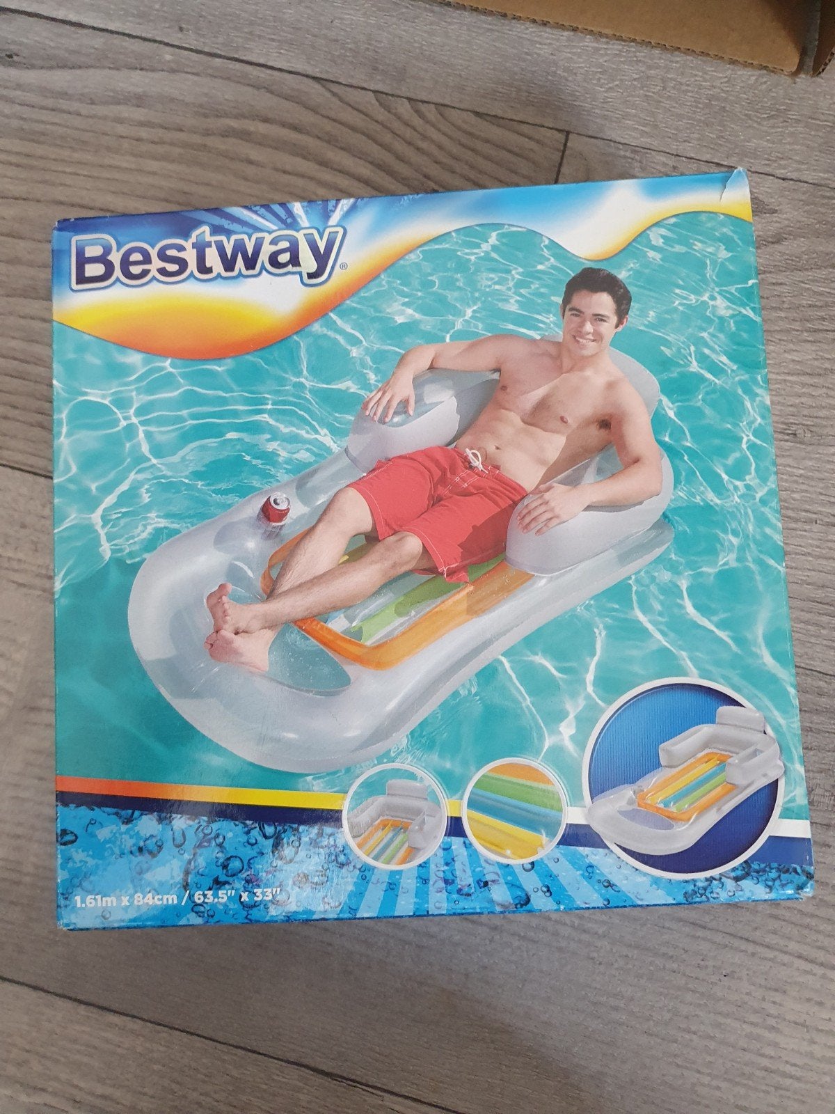 Bestway Designer Lounge Stoel - Nieuw in doos, Ophalen of Verzenden, Nieuw, Minder dan 200 cm, Overige typen