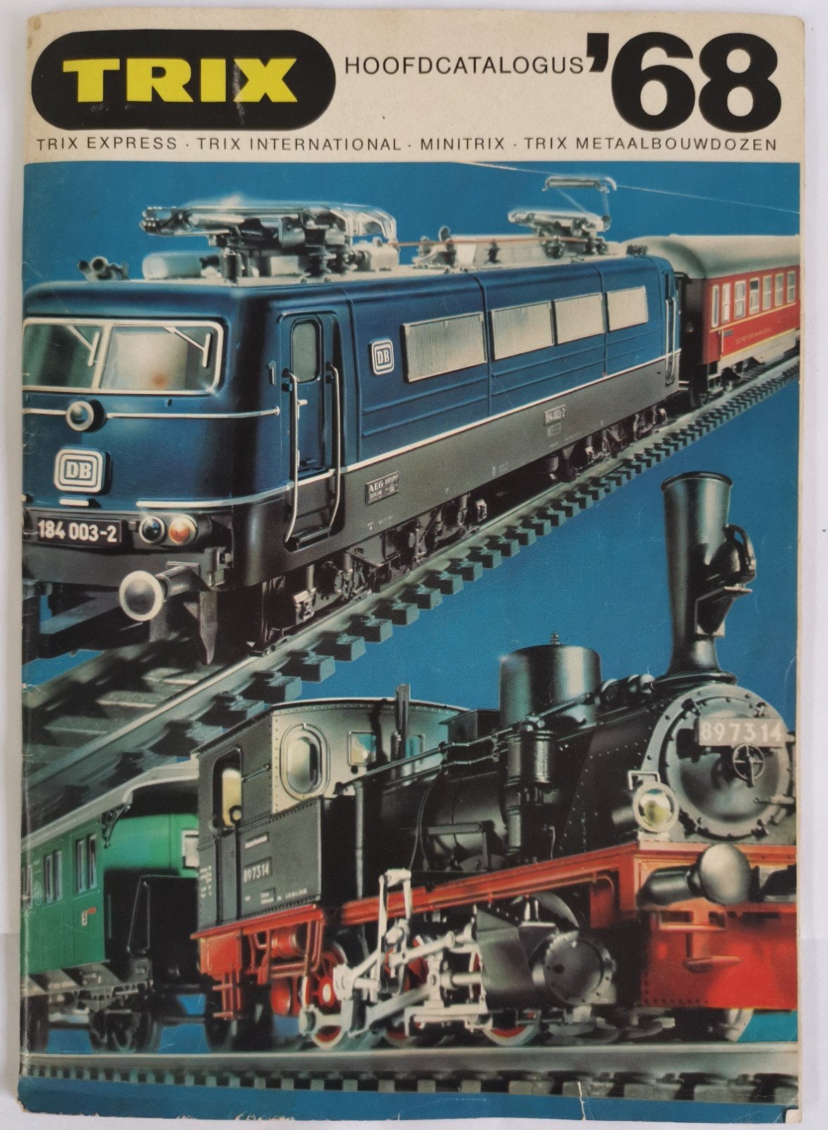 TRIX hoofdcatalogus 1968

Een catalogus in nette staat. Een, Gebruikt, Gelijkstroom, Trix, Analoog
