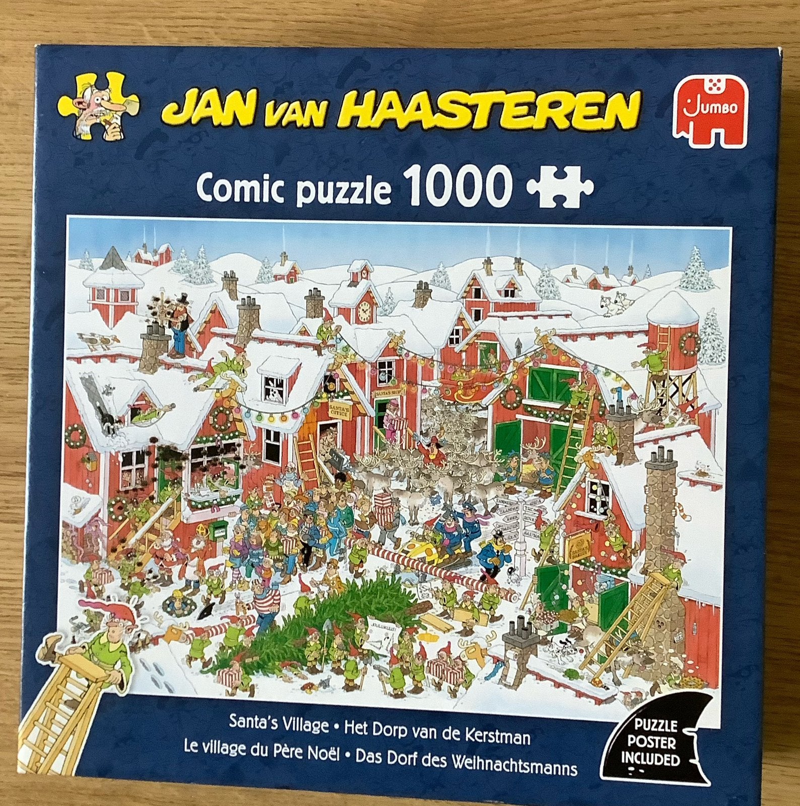 Jan van Haasteren puzzel 1000 stukjes, Ophalen, 500 t/m 1500 stukjes, Gebruikt