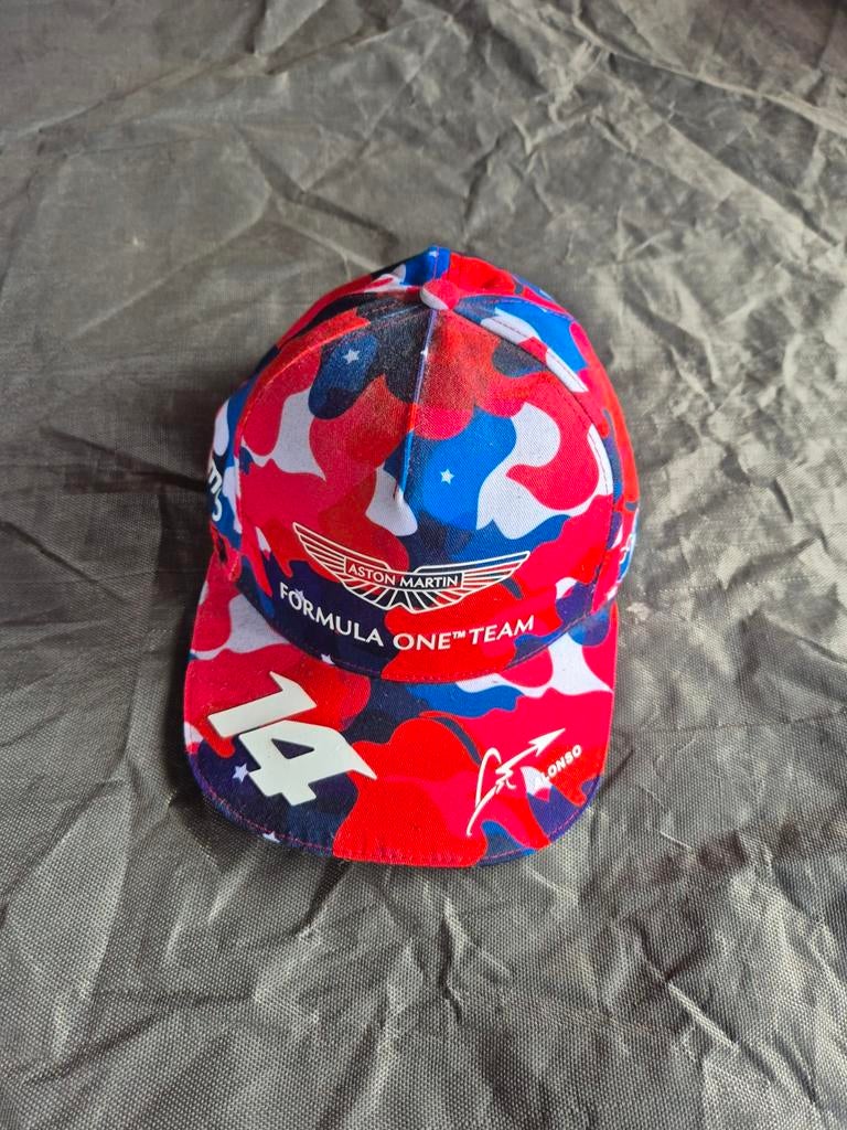Aston Martin F1 Fernando Alonso Pet - USA GP 2023, Aston Martin F1, One size fits all, Ophalen of Verzenden, Pet