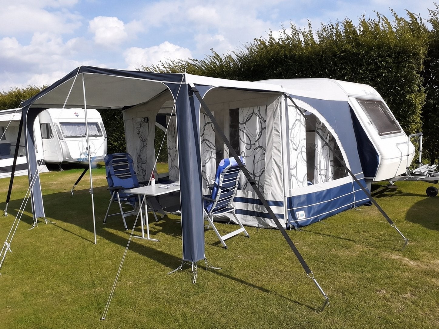 Voortentluifel Maat 5, Caravans en Kamperen, Caravan accessoires, Ophalen, Gebruikt