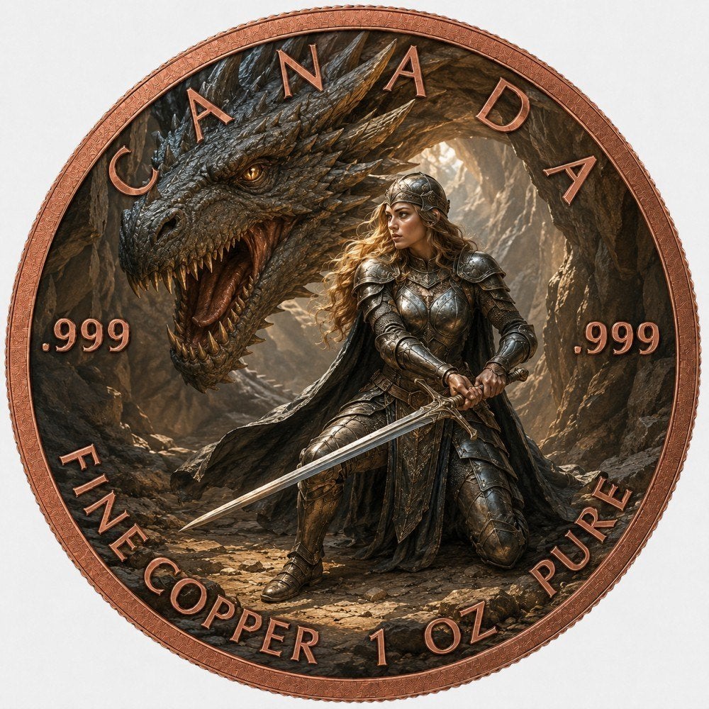 koper munt 1 oz, Postzegels en Munten, Ophalen of Verzenden, Koper