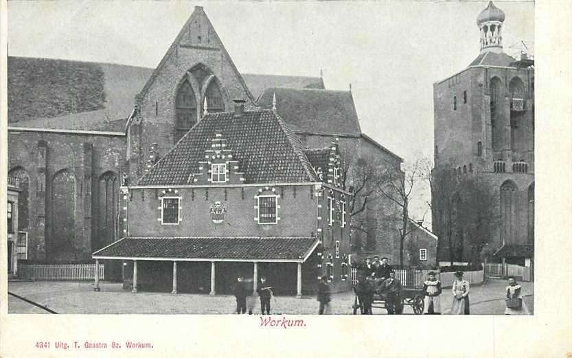 380-699-027 Workum, Verzenden, Voor 1920, Friesland