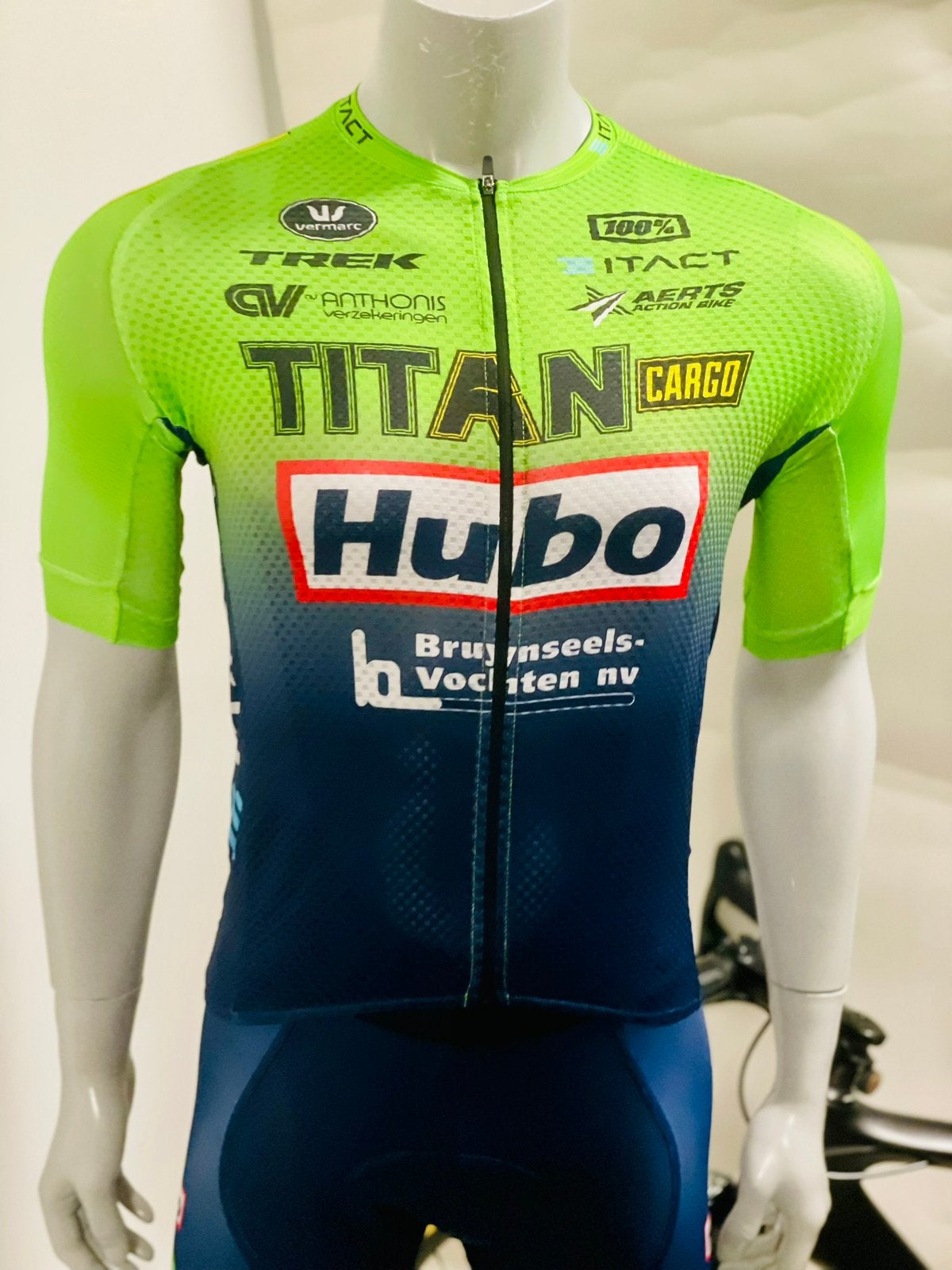 Wielrenkleding wielrenshirt fietsshirt Vermarc maat M, Fietsen en Brommers, Ophalen of Verzenden, Zo goed als nieuw, Bovenkleding
