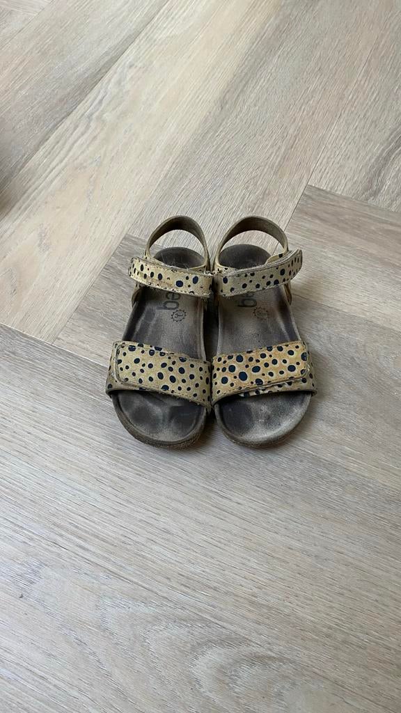 Leuke leren Keq sandalen met luipaardprint, maat 26, Gebruikt, Meisje, Schoenen, Ophalen of Verzenden