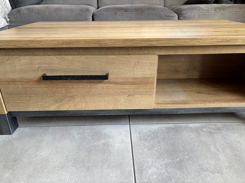 Mooie salontafel, Huis en Inrichting, Tafels | Salontafels, Ophalen, 100 tot 150 cm, 50 tot 100 cm, Zo goed als nieuw
