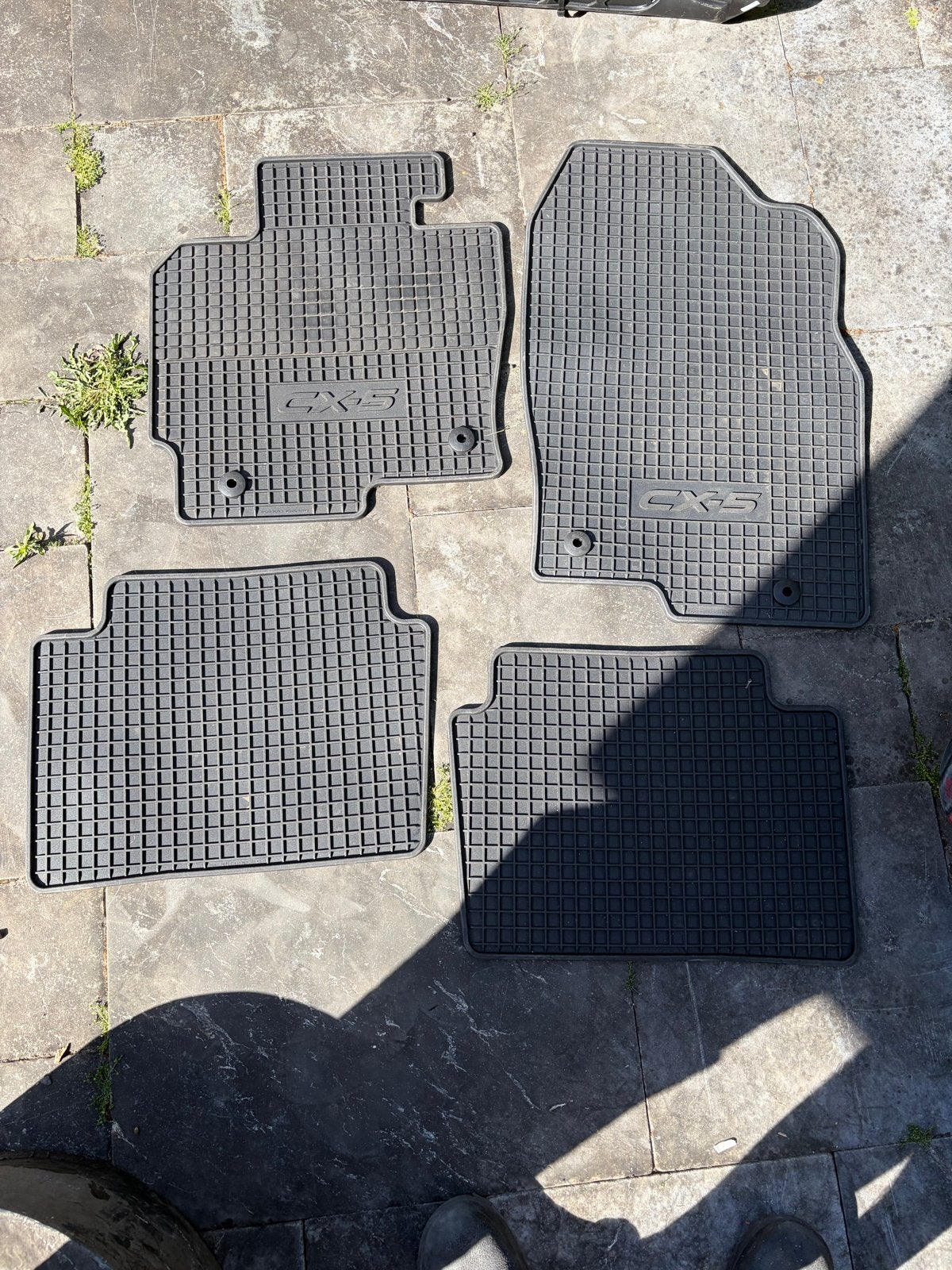 Rubberen automatten voor Mazda CX-5 (set van 4), Auto diversen, Automatten, Gebruikt, Ophalen