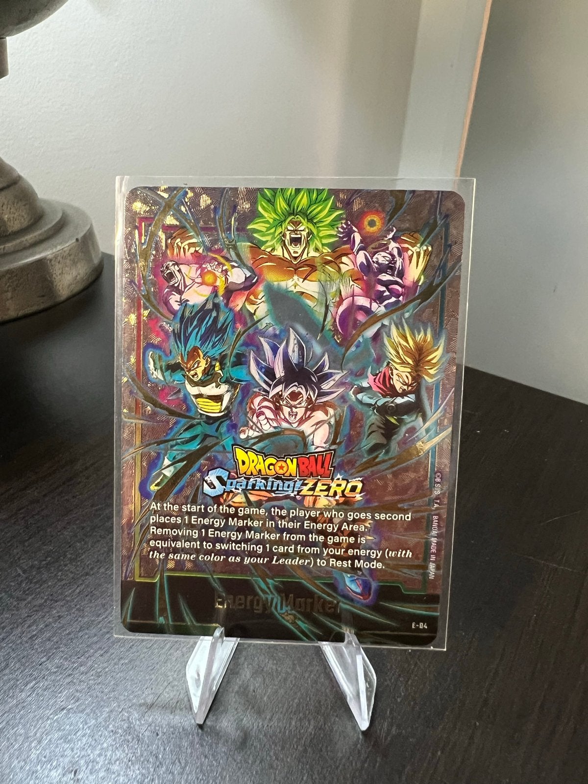 Dragonball super Sparking Zero Energy Marker, Verzamelen, Ophalen of Verzenden, Zo goed als nieuw