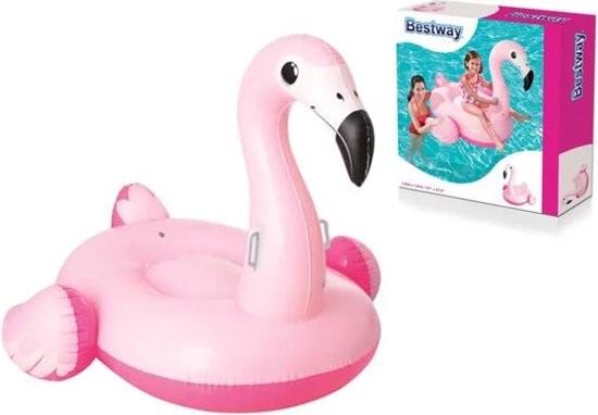 Opblaasbare grote roze flamingo, 145x121cm.
NIEUW, Ophalen of Verzenden, Nieuw
