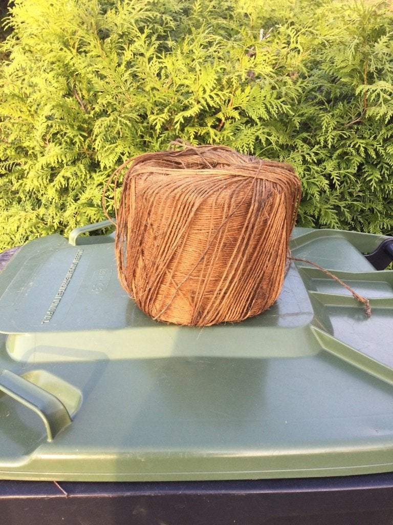 bindtouw, Ophalen, Zo goed als nieuw