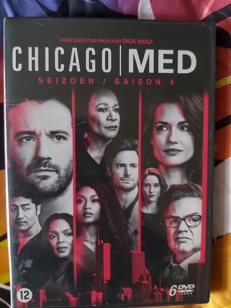 chicago med 4, Cd's en Dvd's, Vanaf 9 jaar, Ophalen of Verzenden, Zo goed als nieuw, Drama
