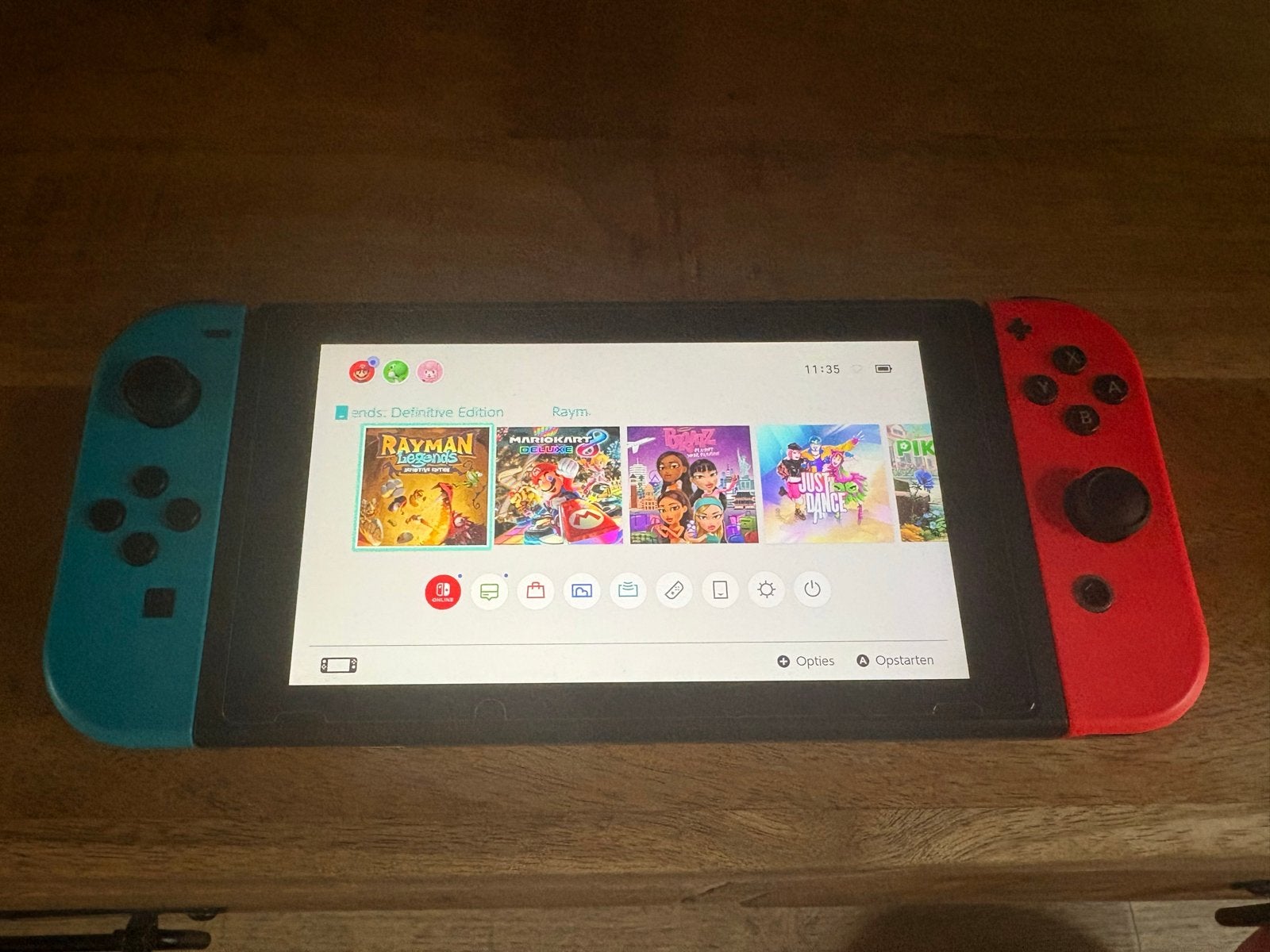 Nintendo Switch met 10 games en accessoires, Ophalen of Verzenden, Switch Original, Met 3 controllers of meer, Gebruikt