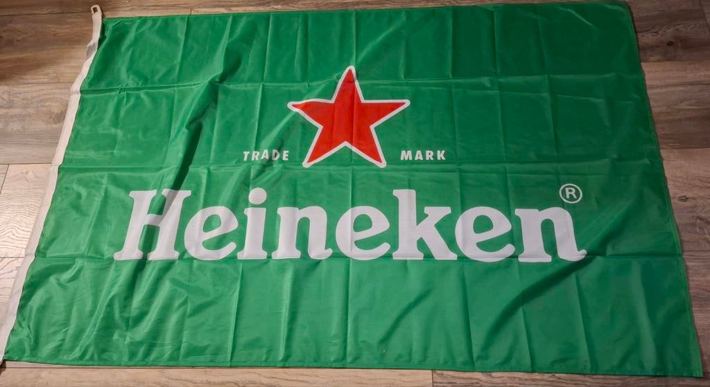 Heineken vlag, Ophalen of Verzenden, Nieuw, Heineken