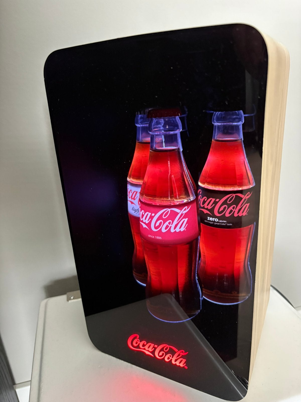 Cola-Cola lichtbak, Ophalen of Verzenden, Huis en Inrichting
