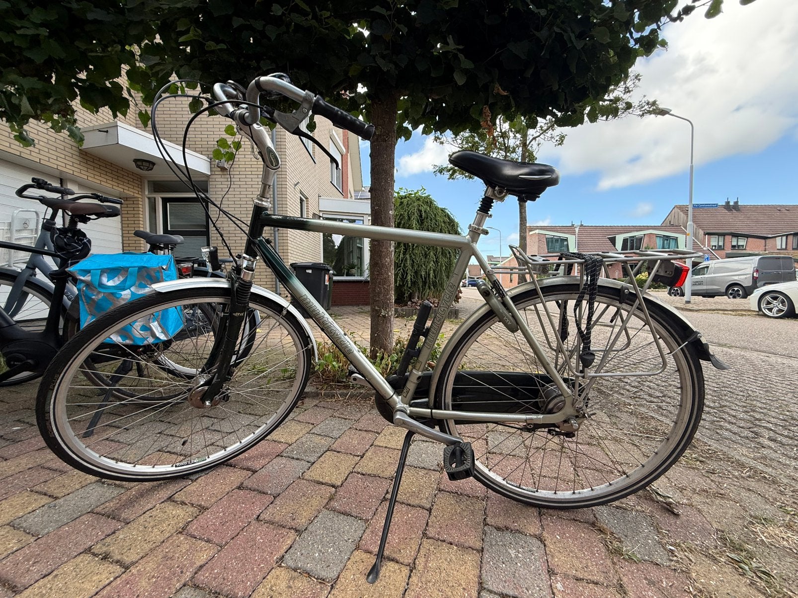 Multicycle herenfiets – nette en complete stadsfiets, Fietsen en Brommers, Gebruikt, Versnellingen, Trommelrem, Ophalen