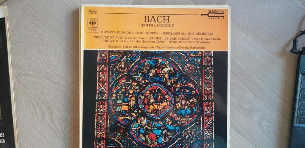 Bach Recital d'Orgue - Eberhard Fölster (LP), Gebruikt, Verzenden, Overige typen, 12 inch