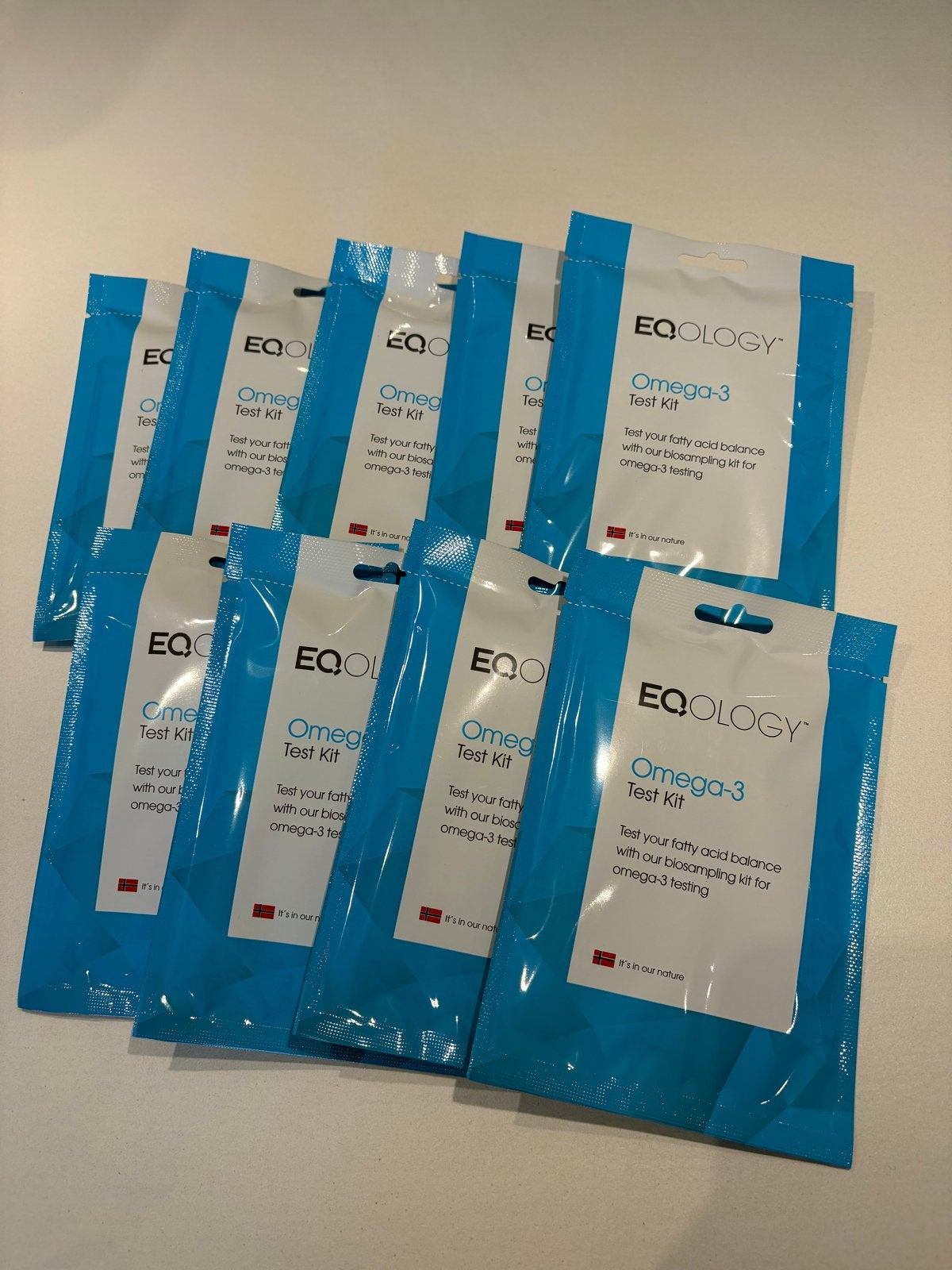 Verschillende Eqology Test Kits: Omega, mineralen & K2+D3, Sport en Fitness, Gezondheidsproducten en Wellness, Ophalen of Verzenden