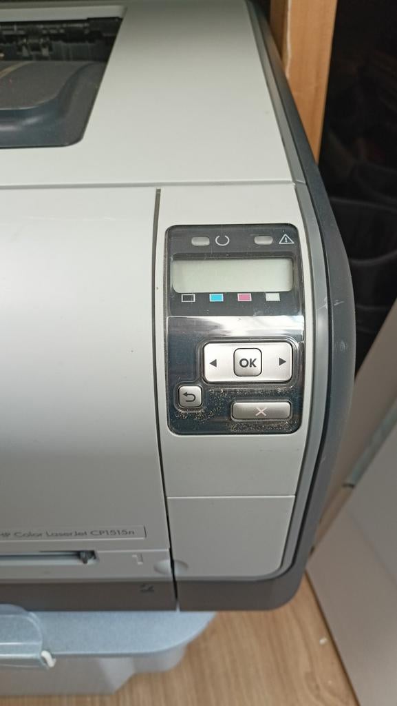 Laserprinter (niet werkend) met prima toners, Computers en Software, Ophalen, Kleur printen, Printer, HP