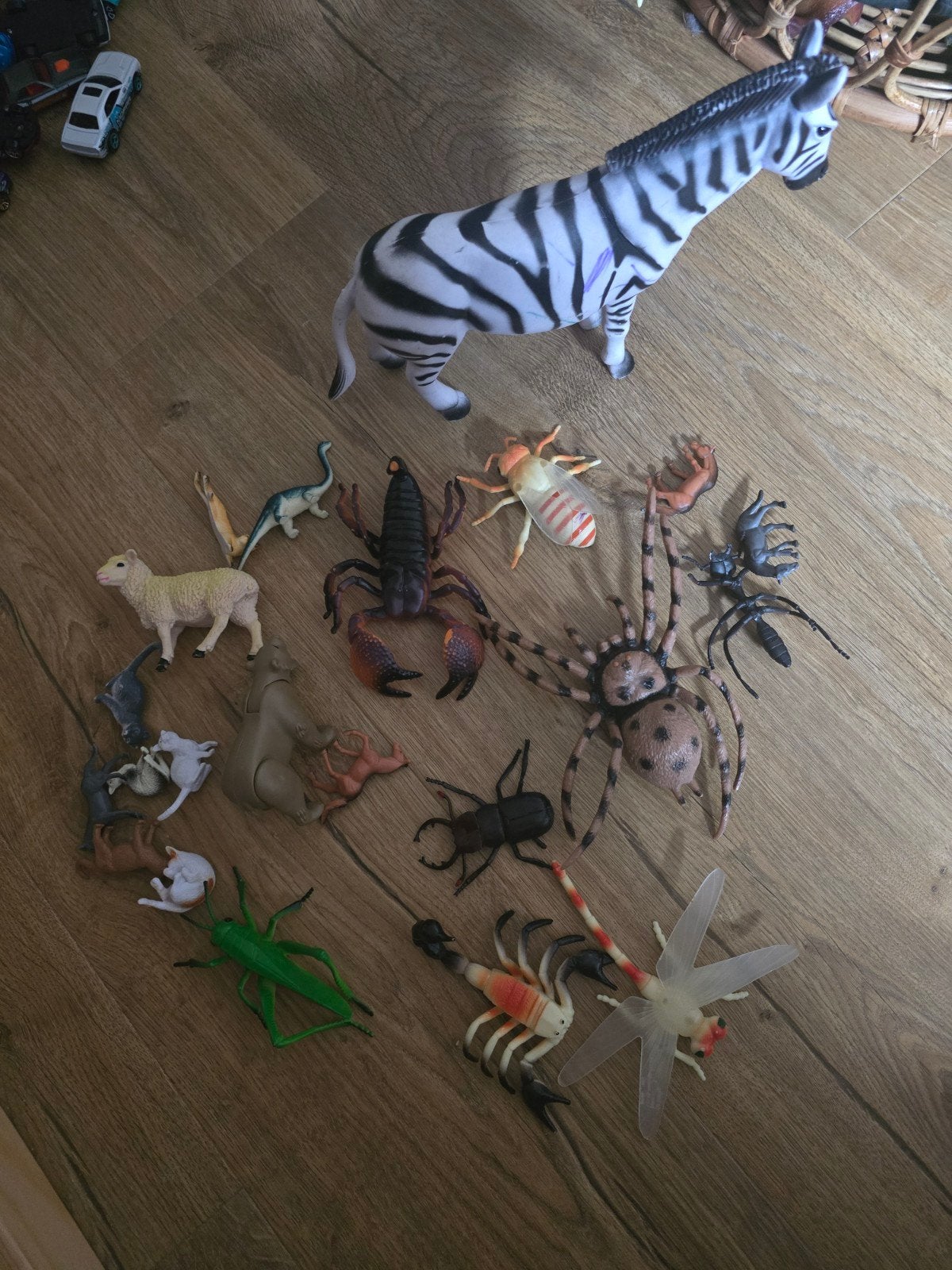 Diverse speelgoed dieren en insecten, Ophalen, Gebruikt, Jongen of Meisje