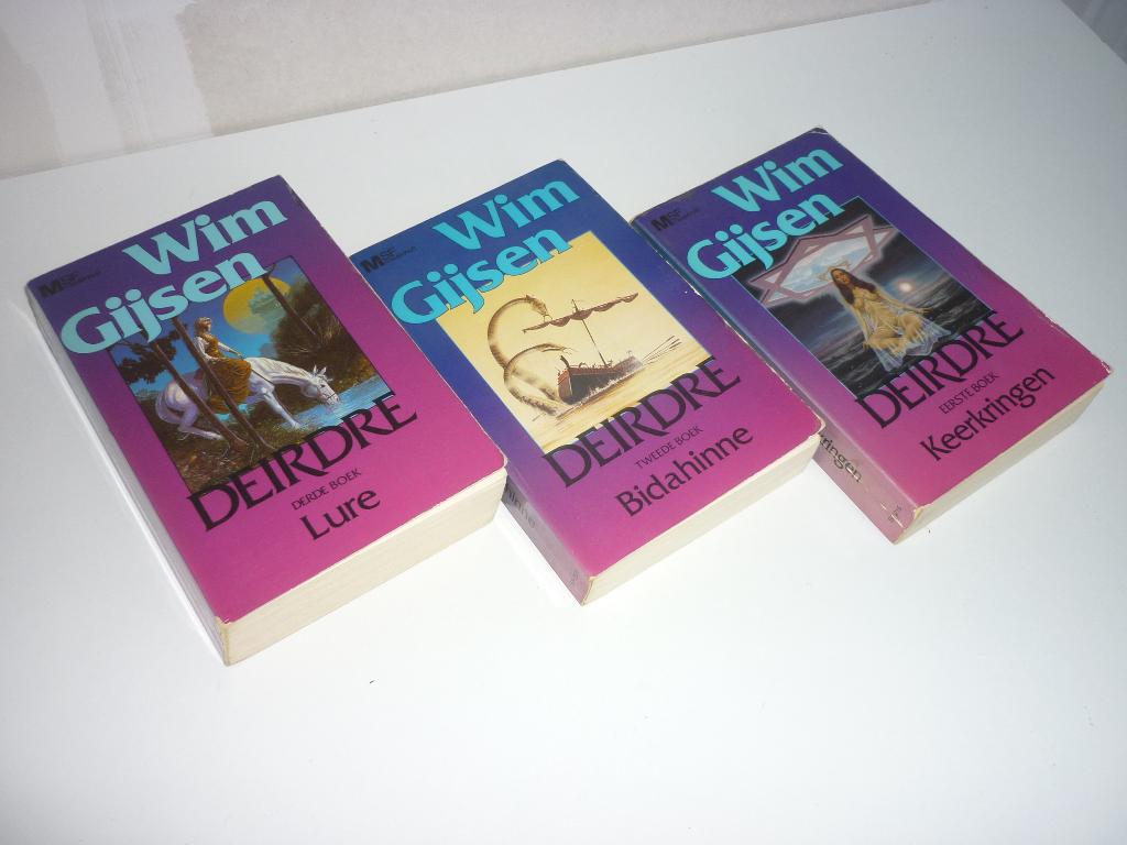 Wim Gijsen: complete Deirdre serie (3 delen), Ophalen of Verzenden, Gelezen