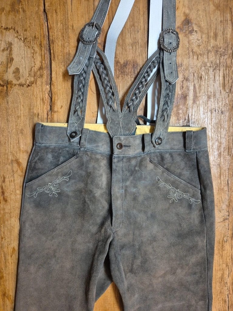 Mooie lederhosen, Kleding | Heren, Maat 48/50 (M), Djt@dejuistetoon.eu, Ophalen of Verzenden, Zo goed als nieuw