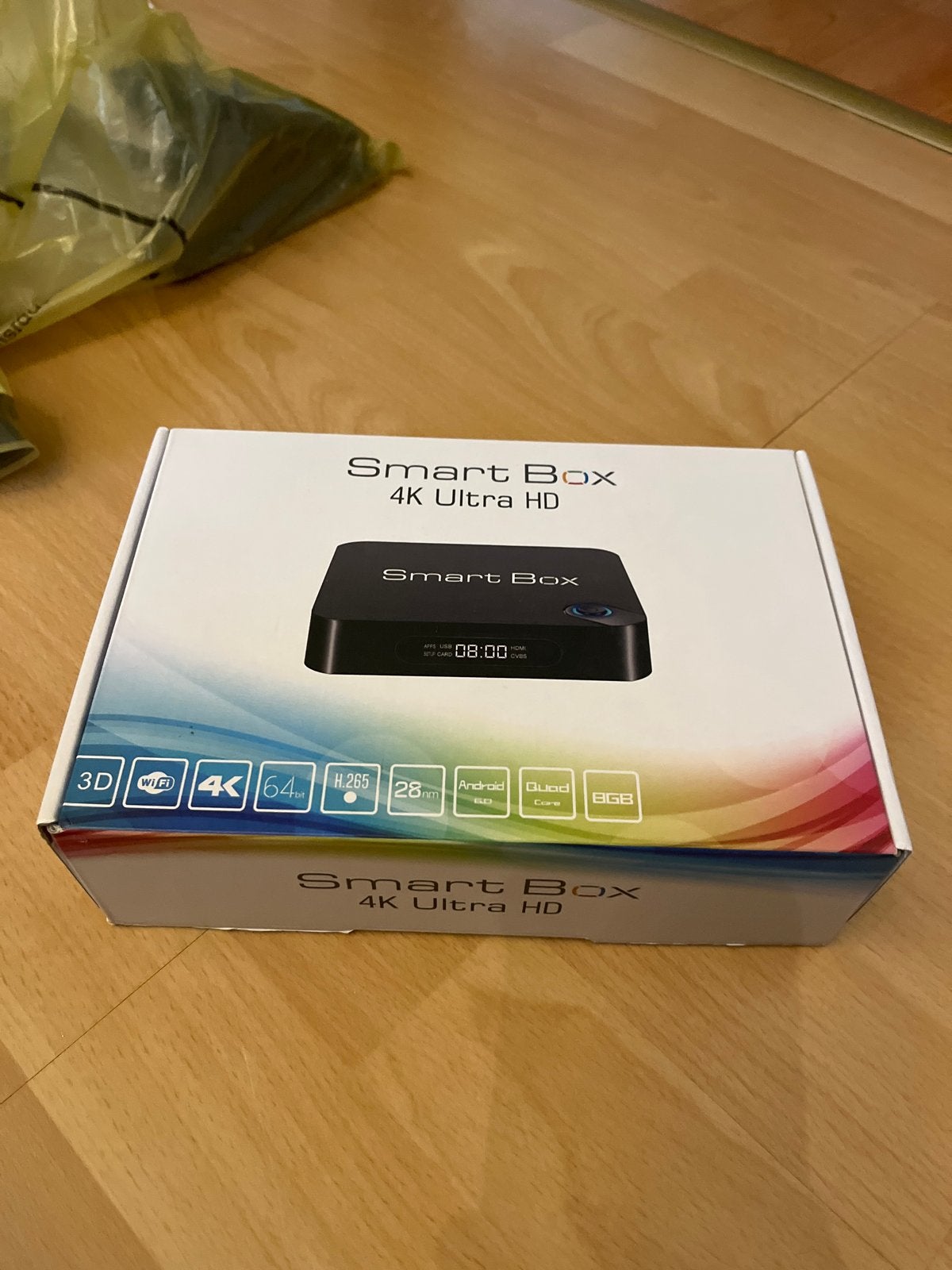 Smart Box 4K Ultra HD Android TV Box, Ophalen of Verzenden, Nieuw, Zonder harde schijf