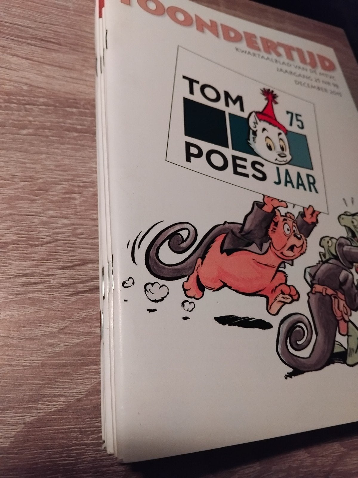 6x ToonderTijd Kwartaalblad - Tom Poes 75 Jaar, Meerdere stripboeken, Ophalen of Verzenden, Zo goed als nieuw