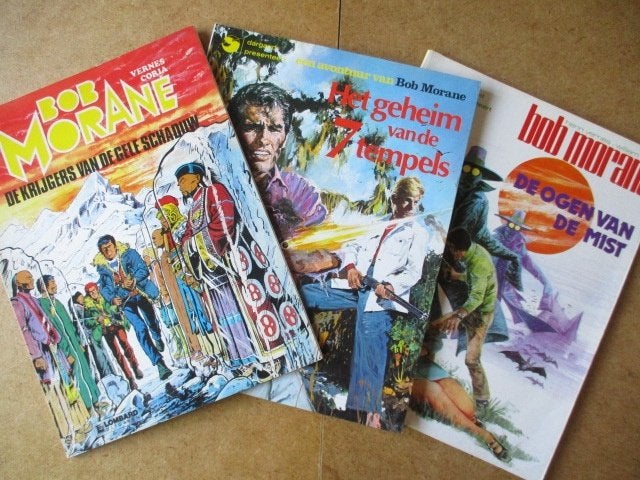 adv8785 bob morane, Eén stripboek, Ophalen, Gelezen