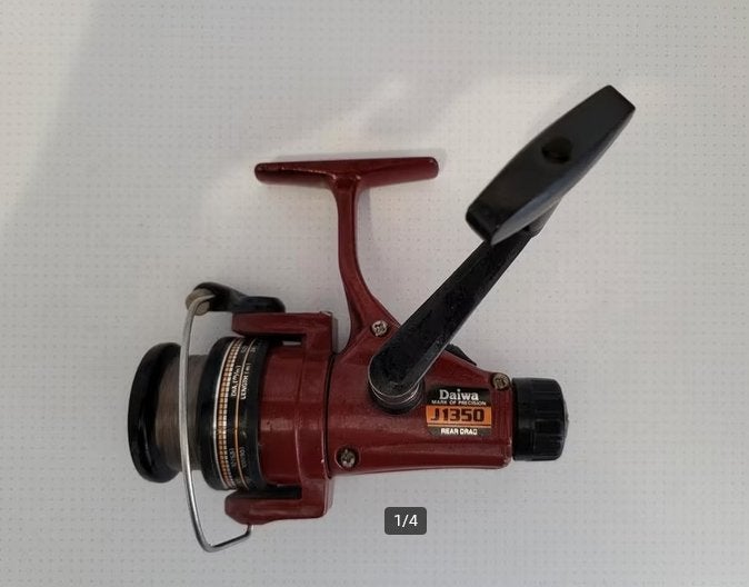 Daiwa J1350 vintage molen te koop!, Watersport en Boten, Ophalen of Verzenden, Gebruikt, Molen