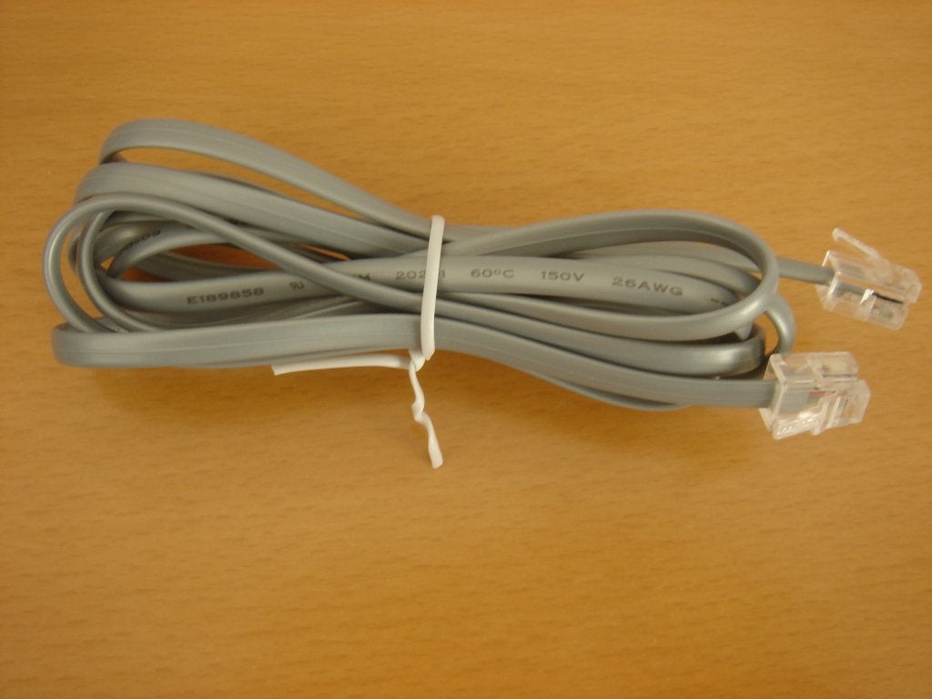 Telefoonkabel 1,80 mtr., Ophalen of Verzenden, Zo goed als nieuw