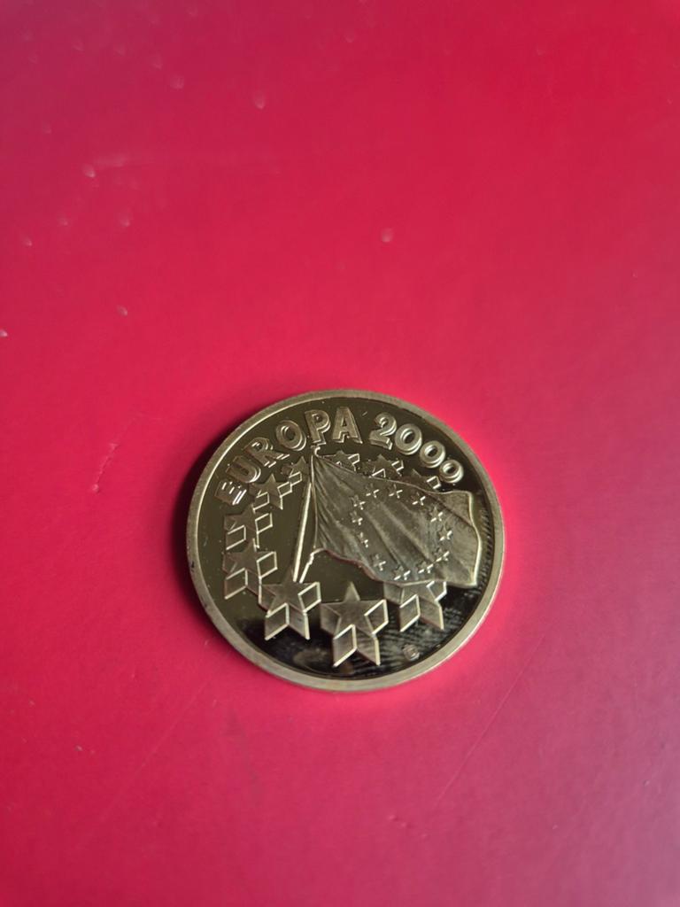 Europa 2000 herdenkingsmunt, Ophalen of Verzenden, Overige landen, Overige waardes, Losse munt