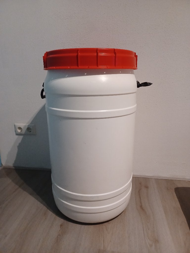 grote kruizingga vat ton container regenton opslag, Tuin en Terras, 150 liter of meer, Ophalen, Zo goed als nieuw