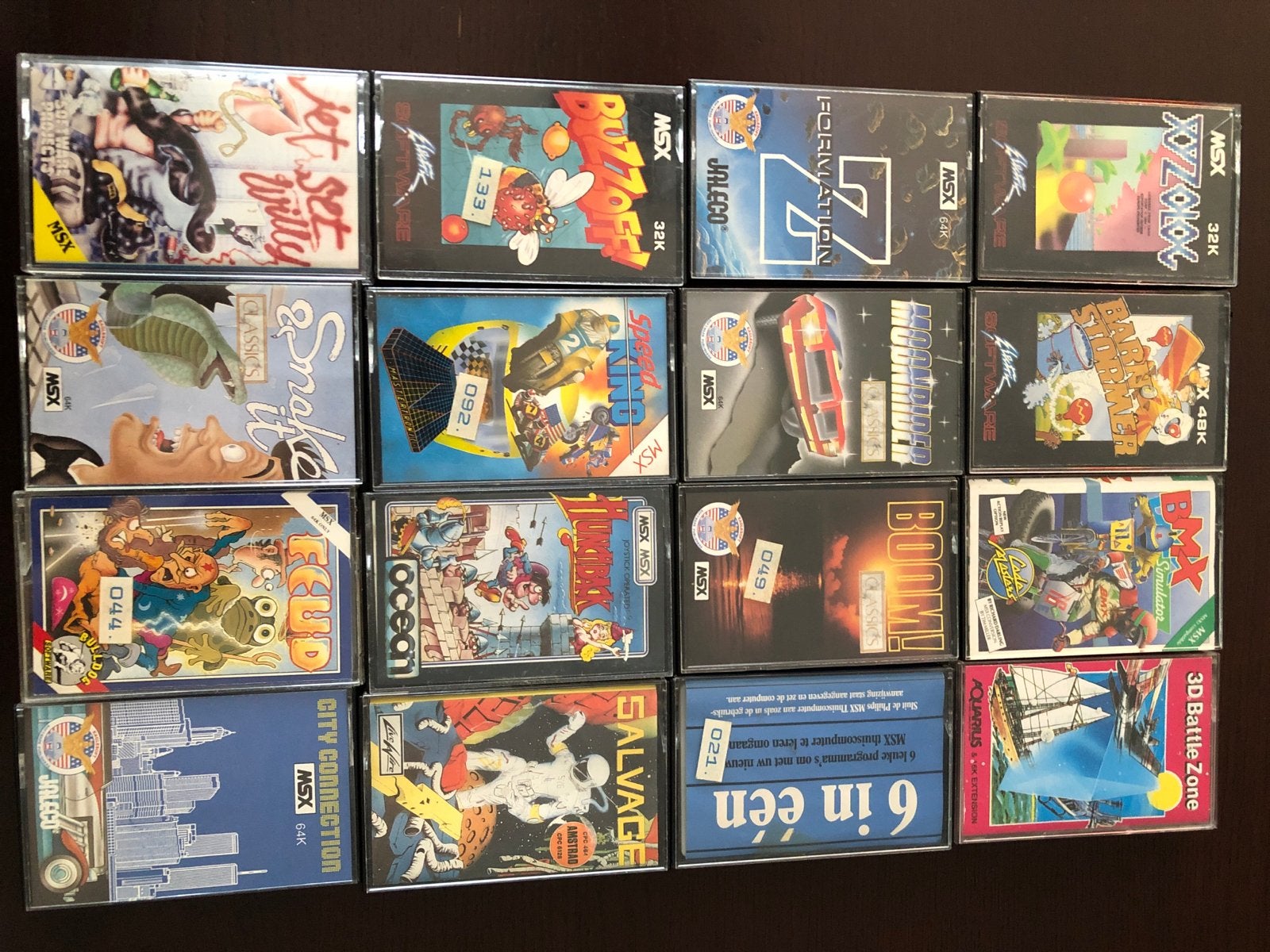 MSX Cassette Games: Grote Collectie Retro Gaming, Ophalen of Verzenden, Gebruikt, Overige genres