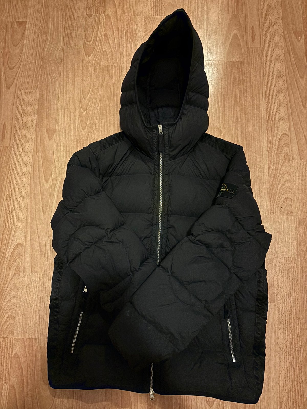 Stone island jas heren, Kleding | Heren, Ophalen of Verzenden, Zo goed als nieuw, Maat 48/50 (M), Zwart