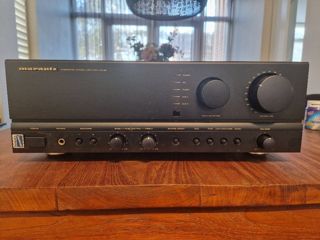 Marantz PM-62 Stereo Integrated Amplifier, Marantz, Gebruikt, Ophalen of Verzenden, 60 tot 120 watt