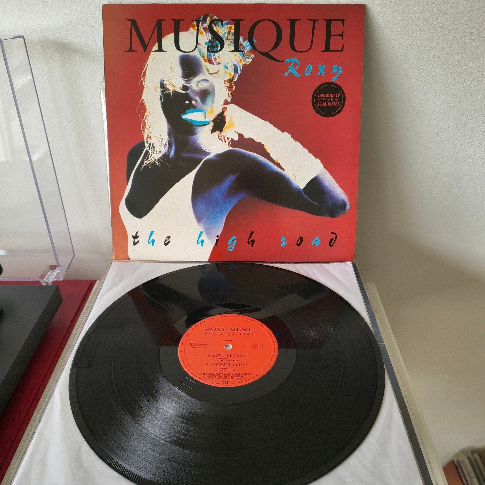 Roxy Music - The High Road (Live LP), LP, Pop, Ophalen of Verzenden, Zo goed als nieuw