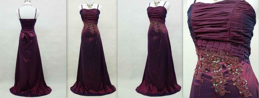 nieuwe galajurk maat 48-50 en 50-52 paars, Kleding | Dames, Galajurk, Paars, Maat 46/48 (XL) of groter, All2wish4