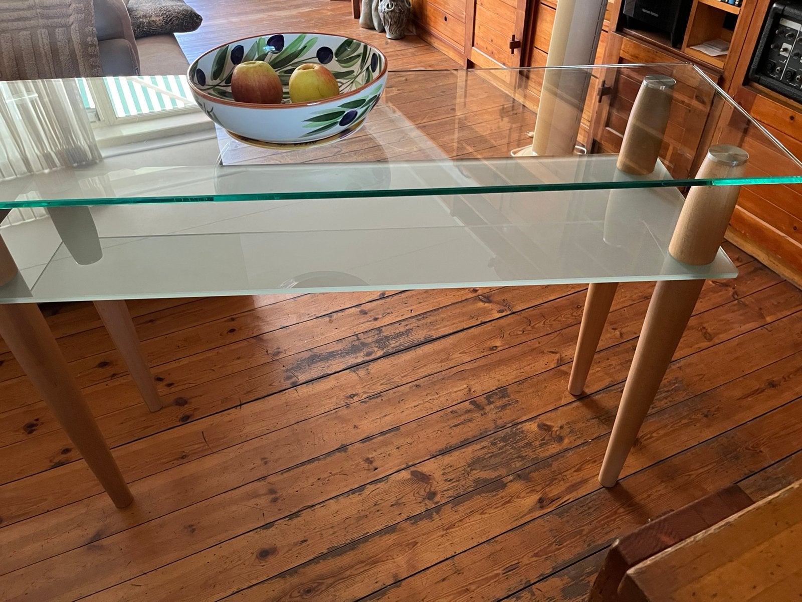 Super mooie goed uitziende sidetable, Ophalen, Zo goed als nieuw, 25 tot 50 cm, Rechthoekig