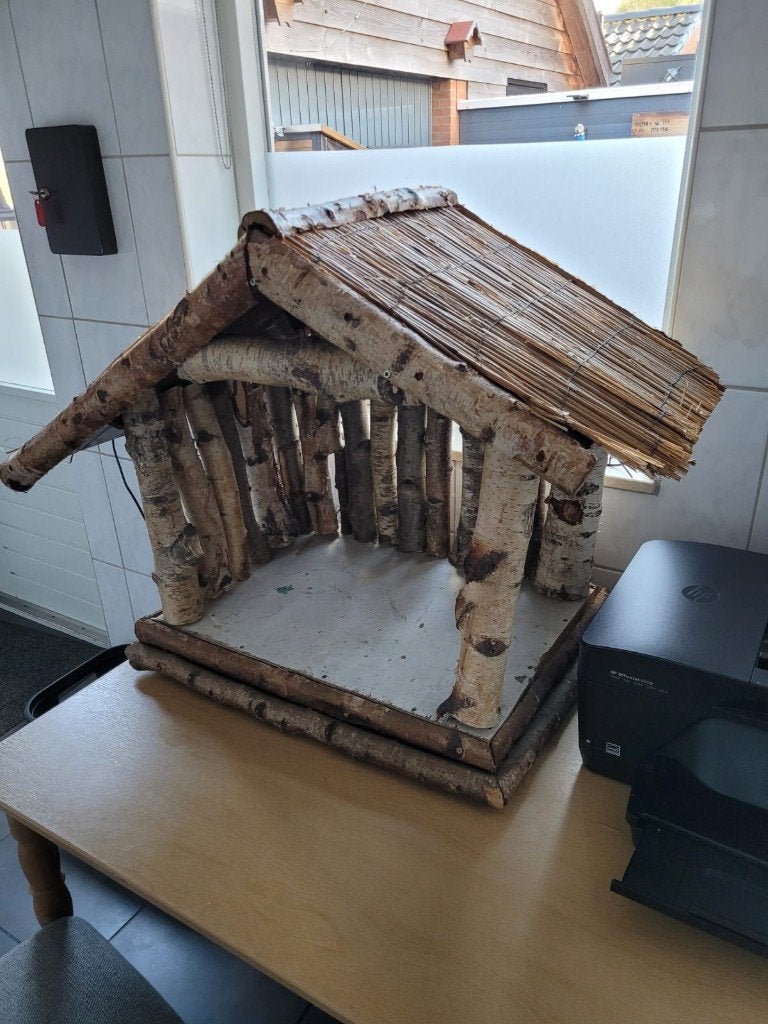 kerststal, Ophalen, Gebruikt